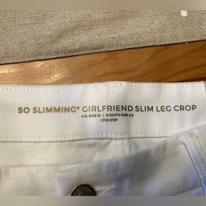 Chico’s 2.5 / 14 White jeans